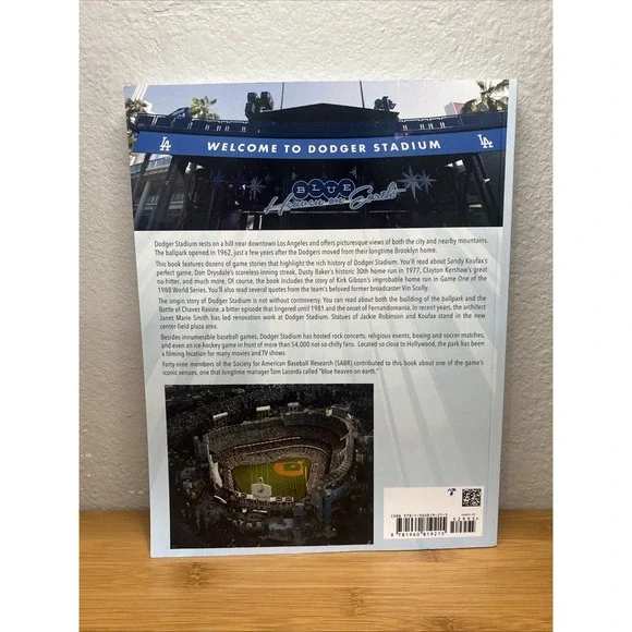 Dodger Stadium: Blue Heaven on Earth by Glen Sparks: New - Picture 2 of 4